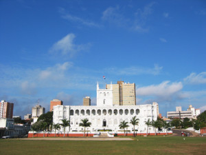Lopez presidential palace in Asuncion paraguay